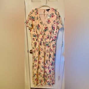 LANE BRYANT floral maxi dress NWT size 18/20